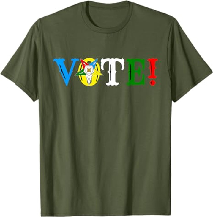 OES VOTE Star Sisters Beautiful Order of the Eastern Star T-Shirt