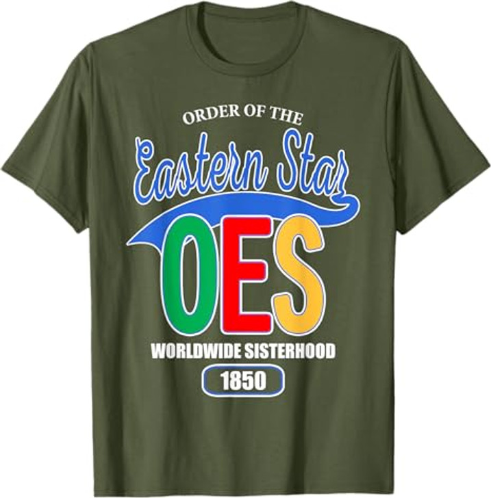 OES Worldwide Sisterhood 1850 Order of the Eastern Star T-Shirt