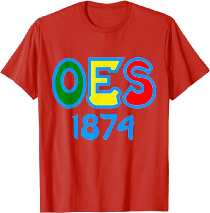 OES 1874 Retro Order of the Eastern Star Parents' Day T-Shirt