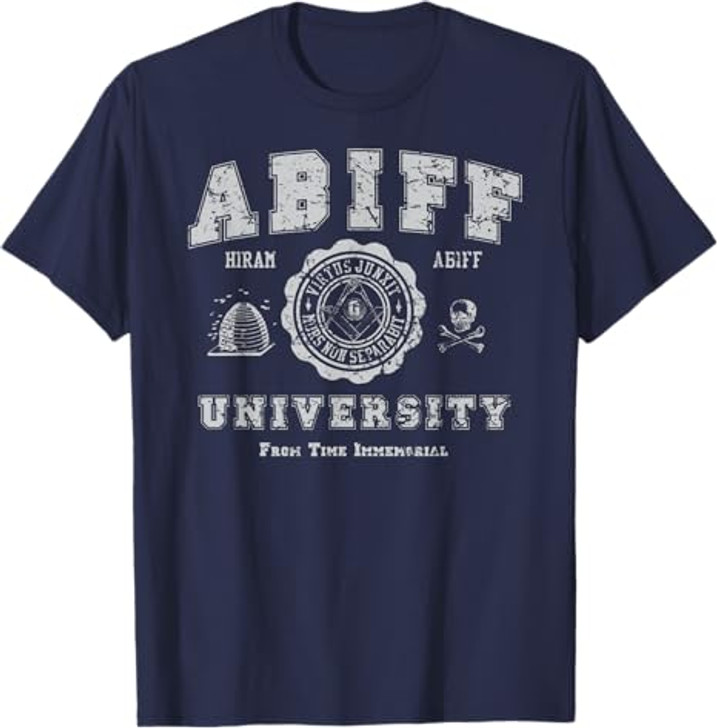 Abiff University, Masonic Tee Shirt