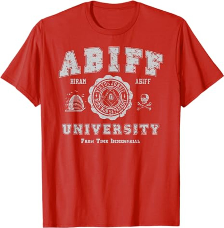 Abiff University, Masonic Tee Shirt