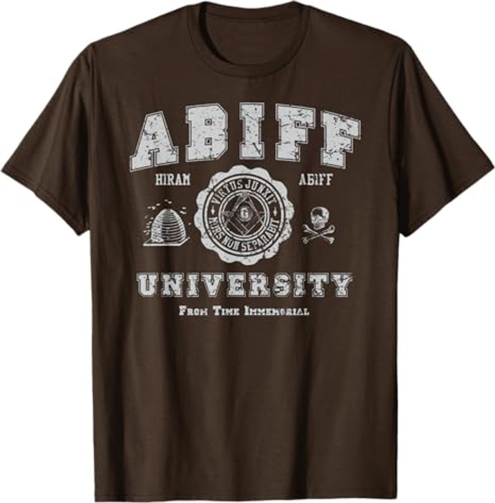 Abiff University, Masonic Tee Shirt