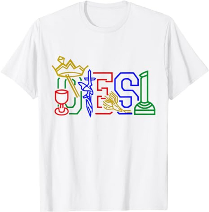 OES Adah Ruth Esther Martha Electa Emblems Parents' Day T-Shir