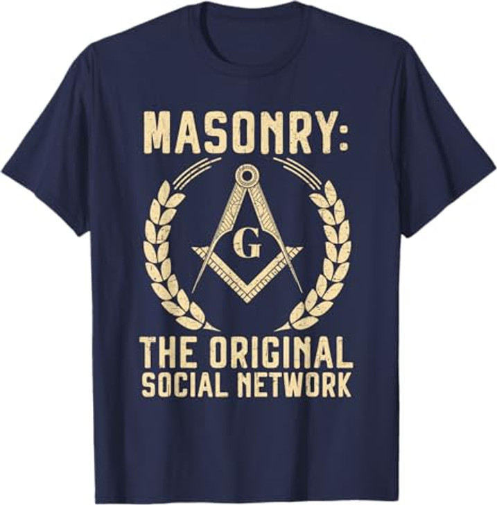 Freemason Masonic Fraternal Square and Compass T-Shirt