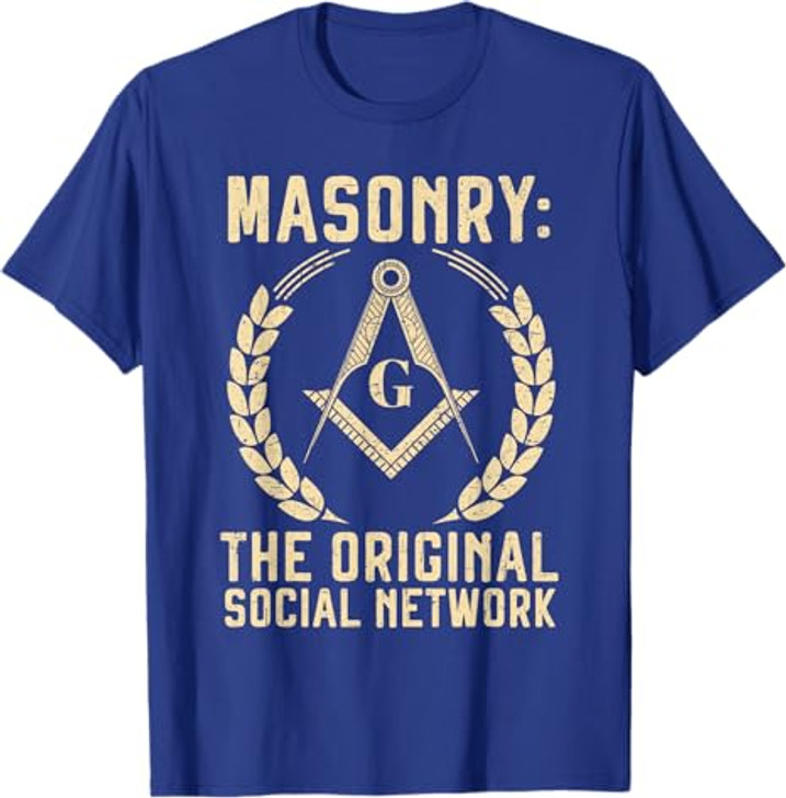 Freemason Masonic Fraternal Square and Compass T-Shirt