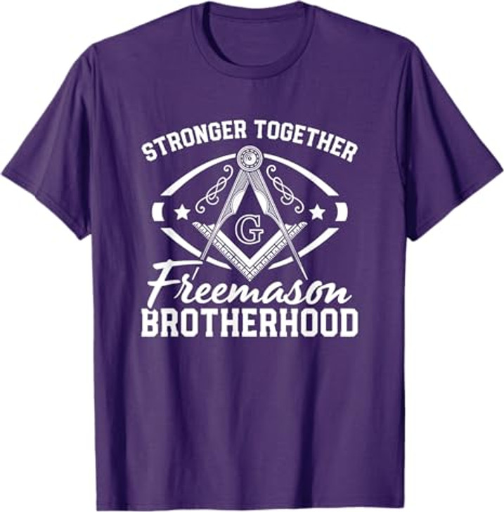 Stronger Together Masonry Masonic Freemason Freemasonry T-Shirt