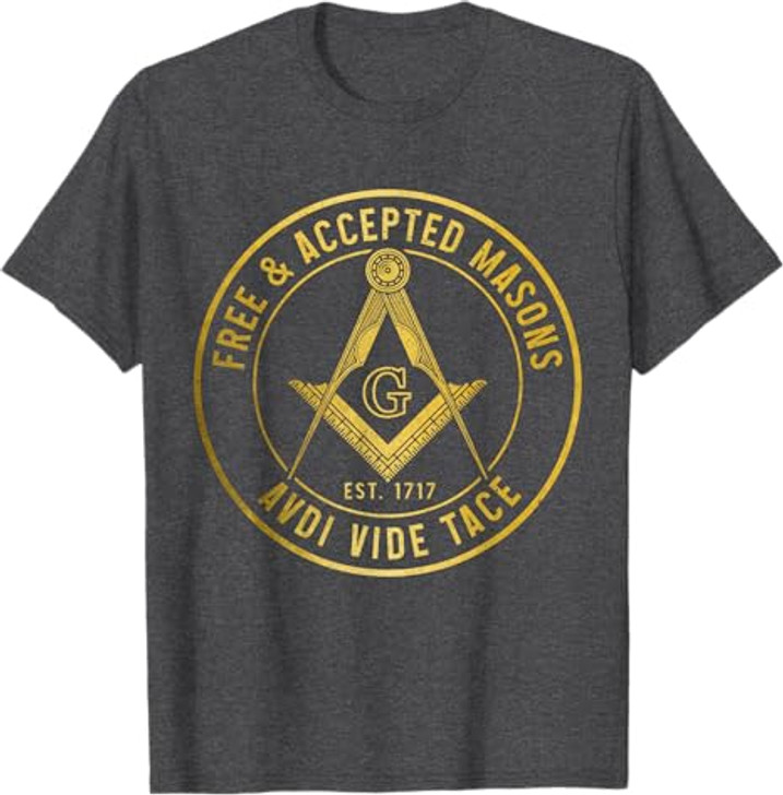 Masonic Symbol Square & Compass Shriner T-Shirt