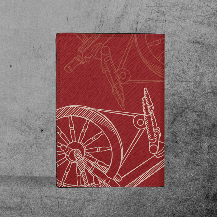 Custom Name Court Heroines of Jericho HOJ Leather Passport Holder