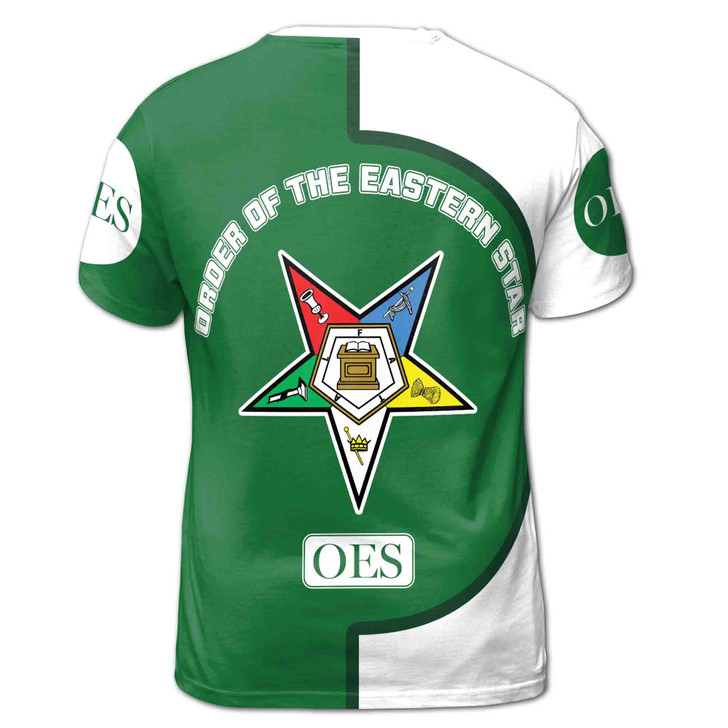 Customize Name Chapter Name Order of the Eastern Star OES Unisex  3D T-shirt Size S-5XL