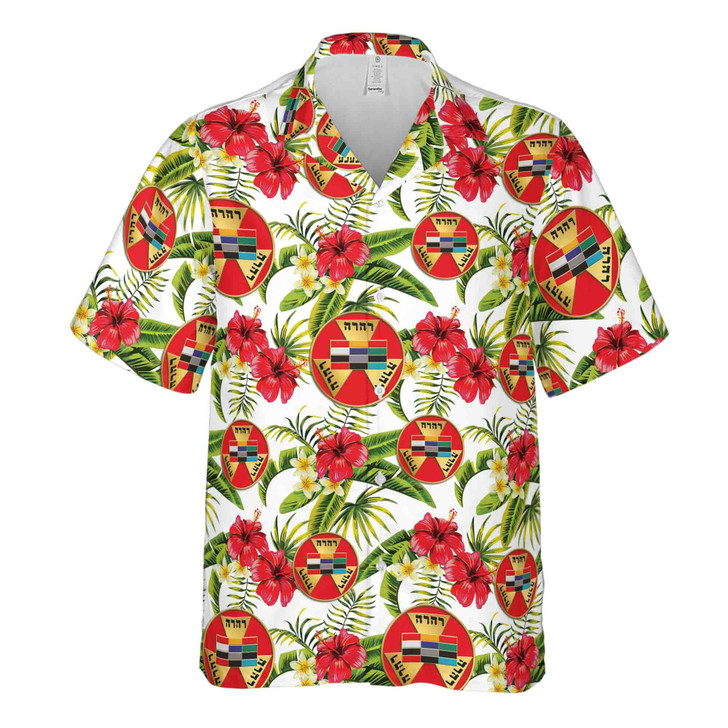 Personalized Royal Arch Masonic Tropical Tree Hawaiian Shirt S-5XL