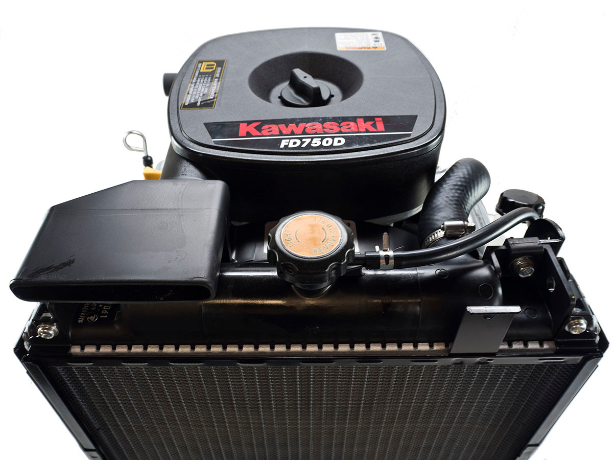 1/10 RC DDW OHV V8 H FI FDエンジン Kawasaki FD750D-S03-S Horizontal Liquid-Cooled Engine | Equipatron