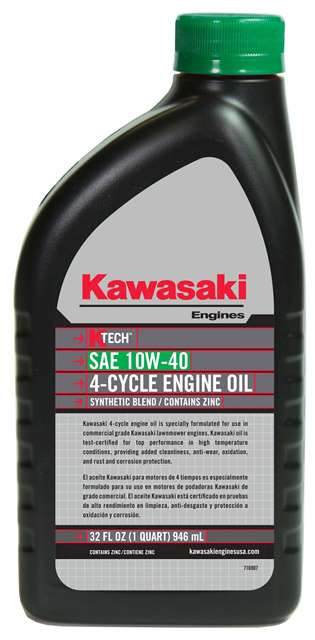 99969-6296 Kawasaki KA-999696296-10W40 - KAWASAKI 4 CYCLE 10W40
