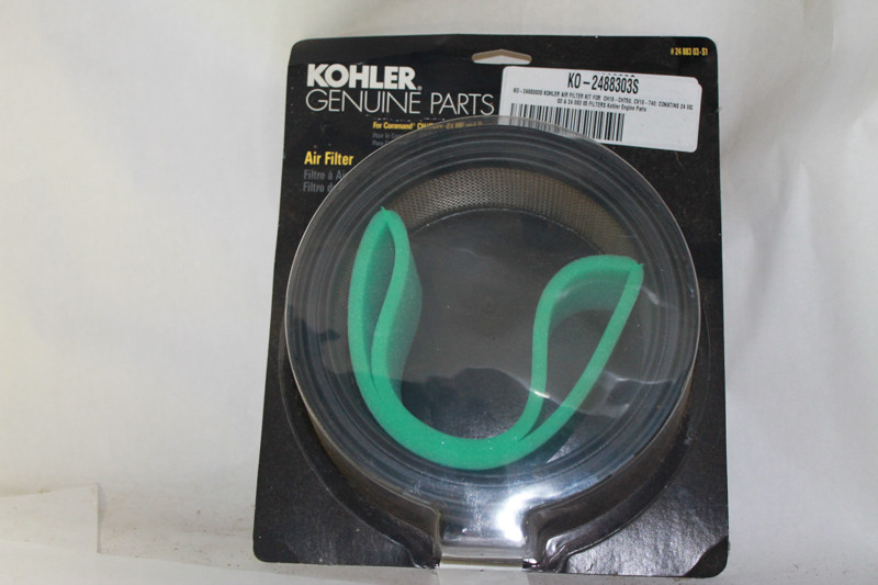 24 883 03-S1 Kohler Engine Maintenance & Repair Engine Air Filters