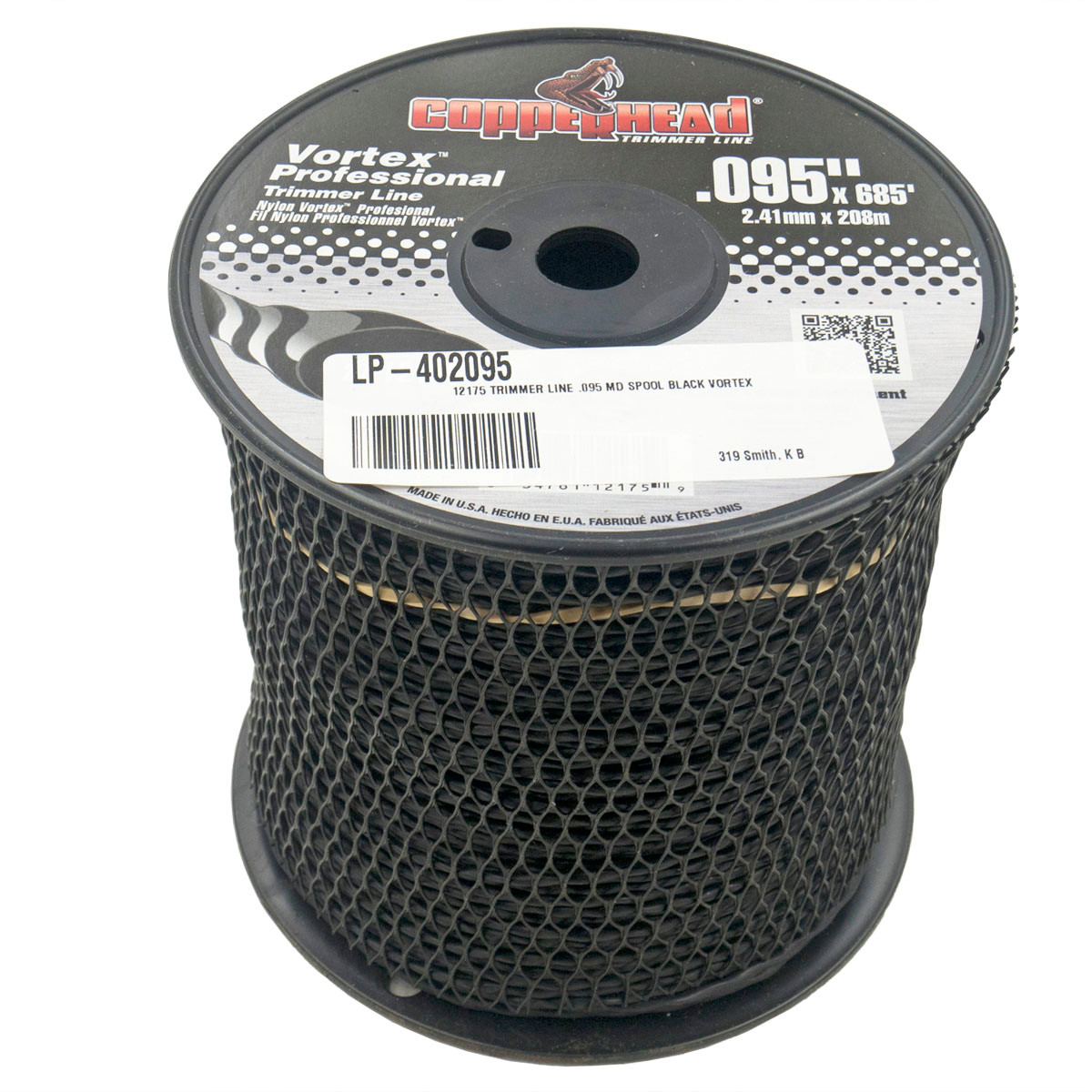 12175 _Aftermarket_ LP-402095 - TRIMMER LINE .095 TWIST 3# SPOOL