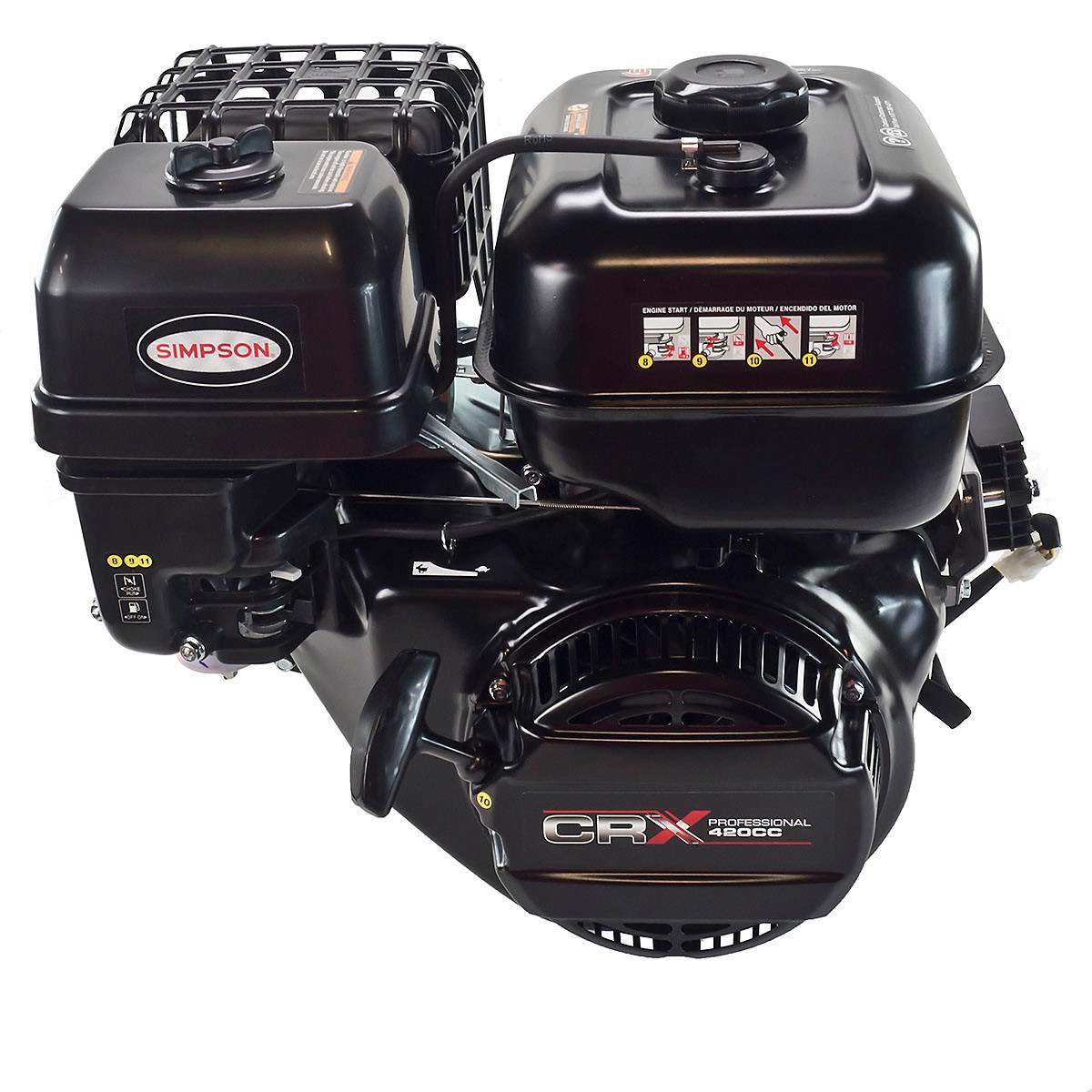 CRX420-110001-R2 CRX Engines Gas Engines, Horizontal Horizontal