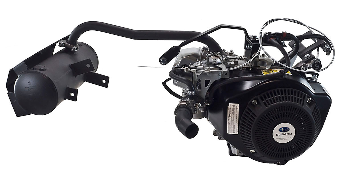 Subaru-Robin Gas Engines, Horizontal Horizontal Tapered Shafts