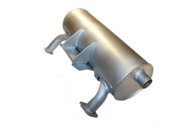 ちえ　S Muffler, Left side exhaust on starter side, Fits Command Big Block