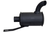 Muffler for 25N137 and CRX420 on 1200A Bunker Rake (JD-1200A-MUFFLER)
