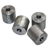 1.125 OD Spacers x 1" long (4 per package) allow Intek engines to get same shaft height of 8   11hp L-Head Briggs Briggs   Stratton Engine Parts, Briggs   Stratton, Briggs & Stratton (SPACER-695154)