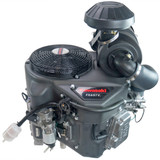 FX651V-S00 20.5hp Twin Cylinder Vertical 1-1/8"x4-9/32" Keyed Shaft, Electric Start, OHV, Fuel Pump, Oil Cooler, Snorkel Air Cleaner, 15Amp, Kawasaki Engine (FX651V-S00-S)