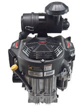 25.5hp Twin Cylinder Vertical 1-1/8"x4-9/32" Keyed Shaft, Electric Start, Canister Air Cleaner, 15 Amp Alternator, Kawasaki Engine (USE FX850V-S00-S) (FX801V-S00-S)