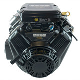 18hp Vanguard Horizontal 3-21/64"L (2-1/4" Taper) Shaft, Fuel Pump, Electric Start, Side Mount Muffler, Briggs & Stratton Engine (356447-0614)