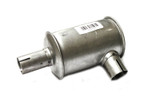 GRAVELY MUFFLER, 1-5/16" Inlet, 1-1/4" Outlet, 8-1/4" Long, 3-3/4" Diameter Sunbelt Lawnmower Parts (B1SB2286)