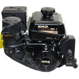 7HP Kohler Command Pro Engine, 2:1 Wet Clutch Gear Reduction 22mm x 2" Keyed Shaft, Recoil and Electric Start, 10 Amp Alternator, Fuel Tank, Muffler (CH270-3038)