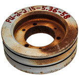 Drive Pulley, Double Groove, 2.15" ID (Taper Lock), 5.36" OD, 5/8" Belt, 1.75" Wide Lawnmower Parts (PU-2-2.15-5.36-58)