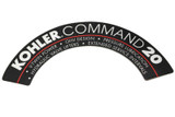 2411320 decal Kohler Engine Parts (KO-2411320)
