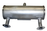 KO-24 068 128-S  Command Twin Muffler, fits 18-27hp Horizontal Shaft engines, exhausts out above shaft Kohler Engine Parts, Kohler (KO-24068128S)