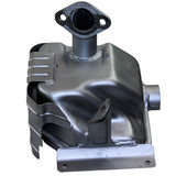 Muffler to fit 11hp and 13hp Intek model 20 & 21 series engines, Taken off new engine Briggs and Stratton (BS-794948-D1)