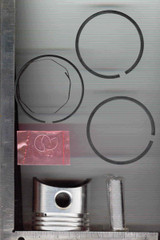 Aftermarket part replaces BRIGGS Piston/Ring Kit (.010" O.S.) 391674 Briggs & Stratton Engine Parts (BS-391674-A)