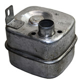 Muffler to fit flat head engines from 10-13hp, Models series include any starting with 22, 25, & 28, DOES NOT INCLUDE ANY MOUNTING HARDWARE OR  GASKETS Briggs & Stratton Engine Parts, (BS-MUFFLER-691874)
