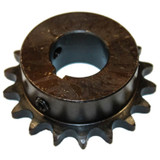 Sprocket, #40 Chain, 18 Teeth, 1.125" ID, Keyed 1/4", 1" Thick Conversion Kit Parts, Unbranded (SEW-H40B18)