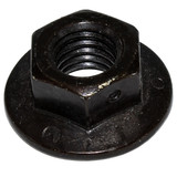 SIMPLICITY NUT-HEX FLANGE  1/2-13 TWO-WAY LOCK BLK Simplicity Lawnmower Parts (SIM-1930644SM)