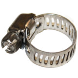 Worm Drive Clamp, 5/8" to 1/4" Stainless Steel Clamp, Ferrous Steel Screw Conversion Kit Misc (CLAMP-14)