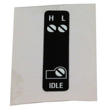 ECHO LABEL, METERING 89033552730 Echo Lawnmower Parts (EC-89033552730)