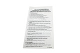 92971GS TAG, HANG, INSTRCTN, TRY Generac Portables Engine Parts (GEN-92971GS)