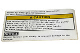 HONDA LABEL, CAUTION 87527-772-000 Honda Engine Parts (HO-87527772000)