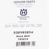 532193214 V-BELT.MOWER.38"2005+ (AYP-532193214)