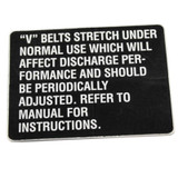 DEC-BELT STRETCH & AD Murray Lawnmower Parts (MU-7390MA)