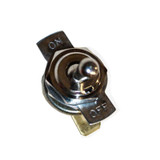 Toggle Switch, 1 blade connector, on/off plate and 2 jamb nuts, SWITCH-TOGGLE-2 Conversion Kit Parts (SWITCH-TOGGLE-2)