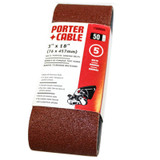 710000505 710000505 5 pack of 3" x 18" 50 grit sanding belts (PC-710000505)