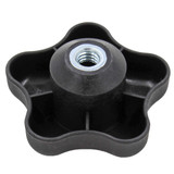 7105085YP KNOB, 5/16-18, Handle, Fluted 5 Prong, Black (AYP-7105085YP)