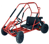 TrailMaster MID-Size XRS Go Kart 7.5hp, Pull Start, Kids Ages 7-12 (Red) (TM-MID-XRS-RED)