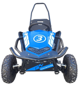 TrailMaster Cheetah i3 Kids Electric Mini Go Kart, 3-Speed settings, with Reverse, Kids Ages 4-9