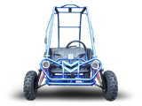TrailMaster MINI XRS+ Kids Go Kart, 5.5hp Gas Engine, Dual Seats, Adjustable Pedals, Pull Start, Kids Ages 4-9