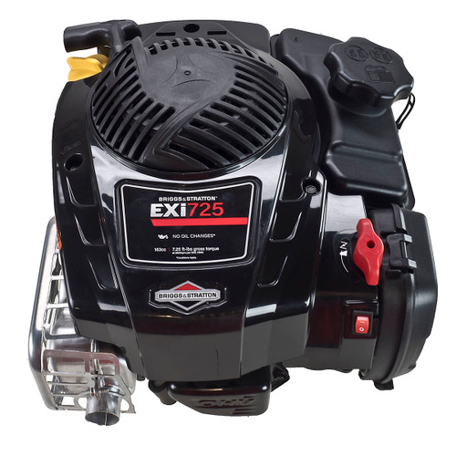 7.25 ft-lbs Briggs & Stratton 725 EXi Series Engine, Vertical 7/8x3-5/32 Shaft, Recoil Start, Heavy Flywheel, No CPSC Blade Brake (104M02-0183)