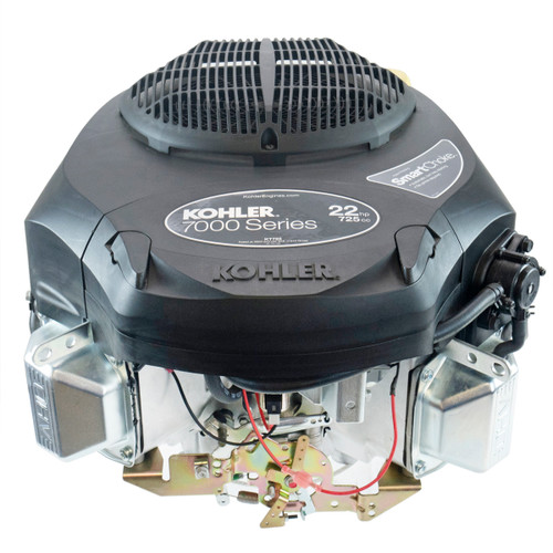22hp Kohler 7000 Series Engine, Vertical 1" x 3-5/32" Shaft, OHV, Electric Start, 15 Amp Alternator, Fuel Pump, Oil Filter